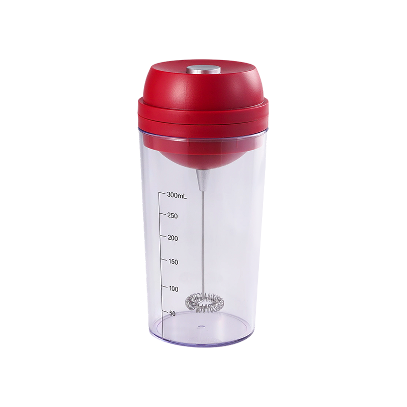 USB Electric Egg Beater Milk Frother dengan Measuring Cup